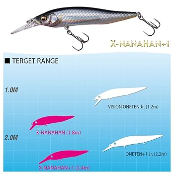 Amazon.com : Megabass X-NANAHAN (X Nanahan + 1) Kasumi ITO